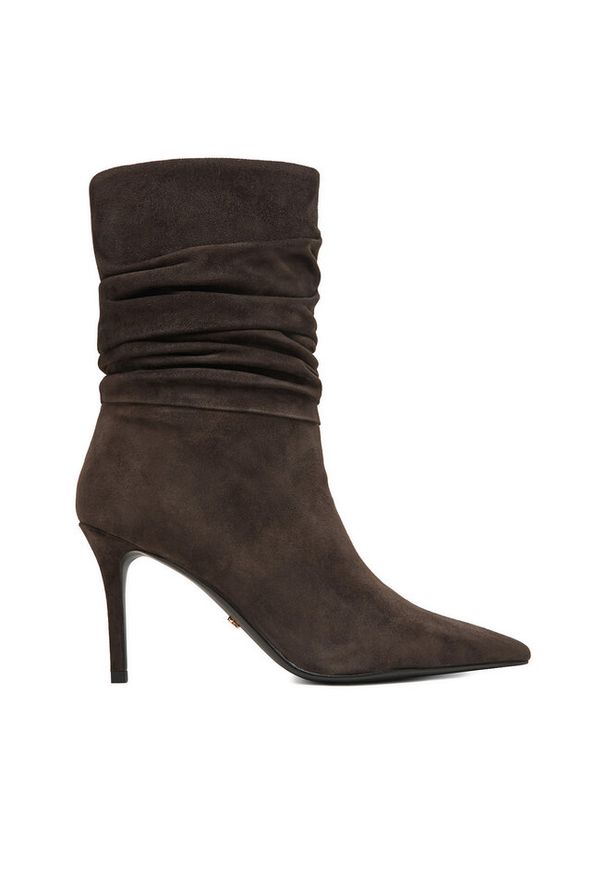 Gino Rossi - Botki GINO ROSSI. Kolor: brązowy