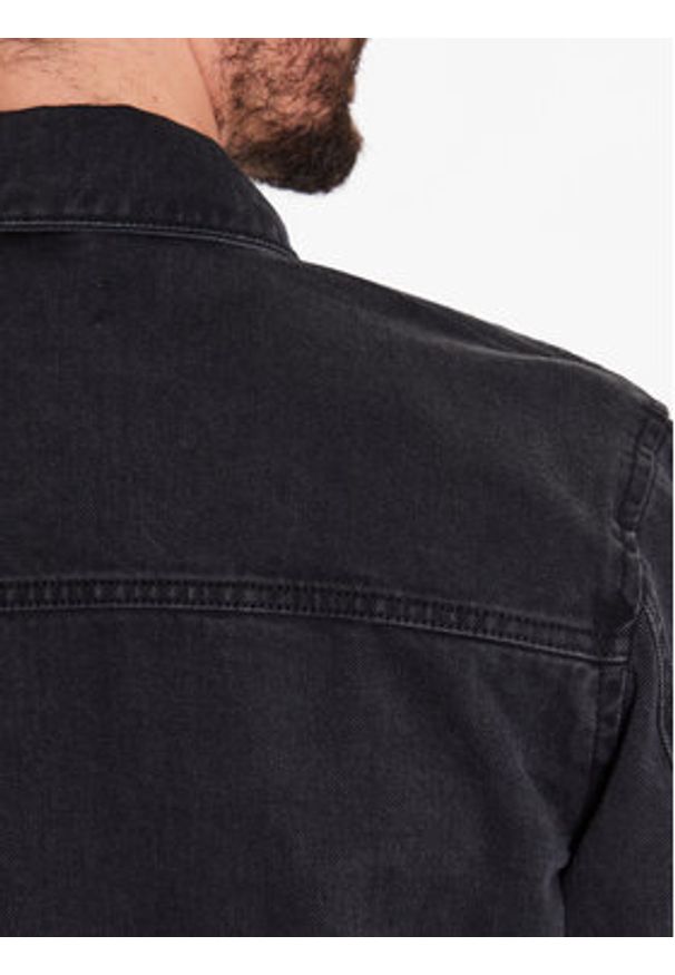 Lindbergh Koszula 30-304025DGW Szary Regular Fit. Kolor: szary. Materiał: bawełna