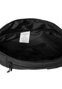 Męska Saszetka (Nerka) na Biodro - Pako Jeans - Czarna. Kolor: czarny. Materiał: poliester #7