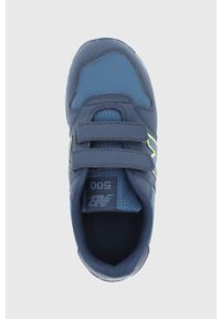 New Balance Buty dziecięce PV500WNN kolor granatowy. Zapięcie: rzepy. Kolor: niebieski. Materiał: guma #2
