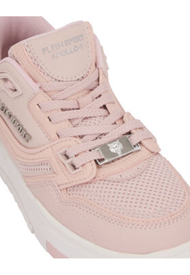 Plein Sport Sneakersy SAFS USC0845 STE003N Różowy. Kolor: różowy. Materiał: skóra