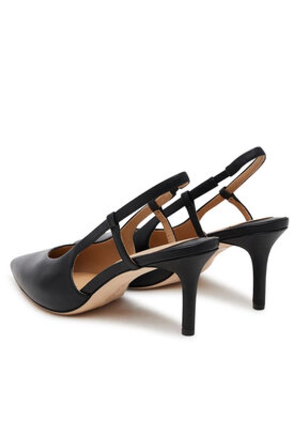 Lauren Ralph Lauren - LAUREN RALPH LAUREN Sandały 802961789001 Czarny. Kolor: czarny. Materiał: skóra