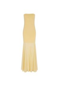 Marciano Guess Sukienka codzienna 181909 Żółty Classic Fit. Okazja: na co dzień. Kolor: żółty. Typ sukienki: proste. Styl: casual #5