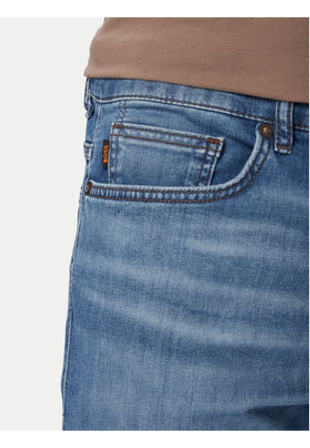 BOSS Jeansy Delaware Bo 50556882 Niebieski Slim Fit. Kolor: niebieski