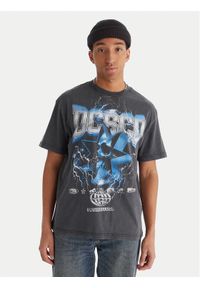 DC Shoes T-Shirt Skull Shock EDYZT0435 Czarny Regular Fit. Kolor: czarny. Materiał: bawełna #1