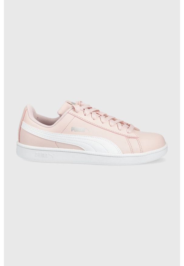 Puma sneakersy dziecięce 373600.G kolor różowy. Nosek buta: okrągły. Zapięcie: sznurówki. Kolor: różowy. Materiał: guma