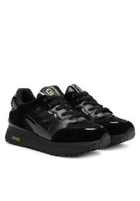 Liu Jo Kids Sneakersy Maxi Wonder 91 BF5005 PX522 Czarny. Kolor: czarny. Materiał: zamsz, skóra #6