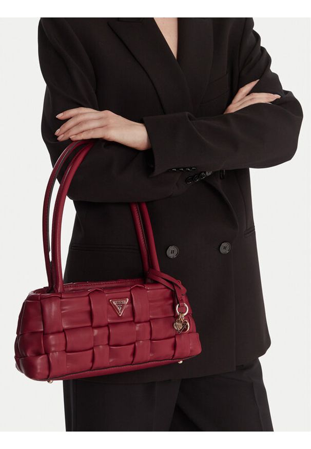 Guess Torebka Marion HWWG80 72080 Czerwony. Kolor: czerwony. Materiał: skórzane