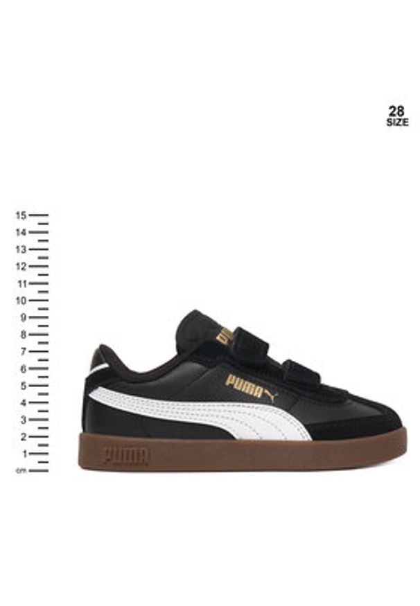 Puma Sneakersy Puma Club II Era V PS 402307 01 Czarny. Kolor: czarny. Materiał: skóra