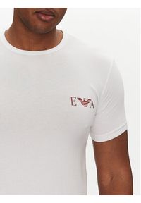 Emporio Armani Underwear Komplet 2 t-shirtów EM001849 AF10778 M0080 Kolorowy Slim Fit. Materiał: bawełna. Wzór: kolorowy #4