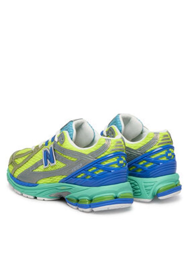 New Balance Sneakersy U19063EN M Zielony. Kolor: zielony. Materiał: skóra