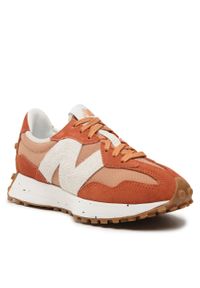 Sneakersy New Balance WS327SM Pomarańczowy. Kolor: pomarańczowy. Materiał: zamsz, skóra #1