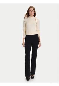 TwinSet - TWINSET Spodnie materiałowe 252TP3206 Czarny Flare Fit. Kolor: czarny. Materiał: wiskoza #4
