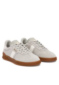 Polo Ralph Lauren Sneakersy Aera 804956688010 Beżowy. Kolor: beżowy. Materiał: skóra #4