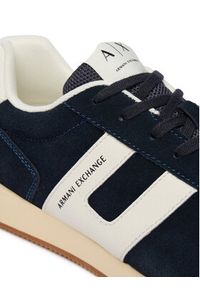 Armani Exchange Sneakersy XM002689 AF17447 UZ048 Granatowy. Kolor: niebieski. Materiał: zamsz, skóra #3