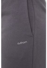 outhorn - Outhorn spodnie dresowe damskie kolor szary gładkie. Kolor: szary. Materiał: dresówka. Wzór: gładki #3