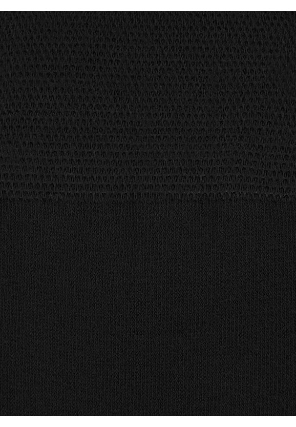 Pako Lorente - PAKOLORENTE - Gładkie czarne skarpety męskie. Kolor: czarny. Materiał: bawełna. Wzór: gładki