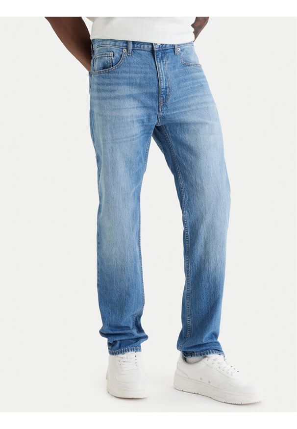 Hugo - HUGO Jeansy Ash 50555955 Niebieski Slim Fit. Kolor: niebieski