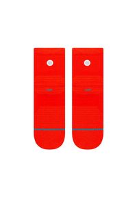 Skarpety biegowe Stance Red Ultra Qtr. Kolor: czerwony