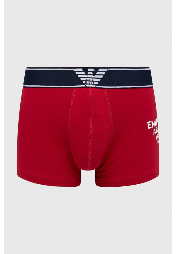 Emporio Armani Underwear Bokserki 111776.1A725 męskie kolor czerwony. Kolor: czerwony. Materiał: materiał