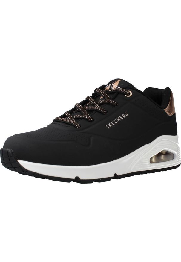 skechers - Tenisówki Skechers Model Shimmer Away Kolor Czarny. Kolor: czarny. Materiał: guma, materiał, syntetyk. Model: Skechers Sport. Sport: turystyka piesza
