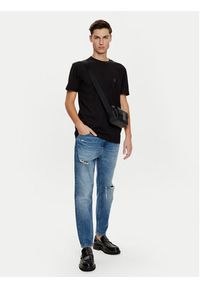 Calvin Klein Jeans T-Shirt J30J326683 Czarny Regular Fit. Kolor: czarny. Materiał: bawełna