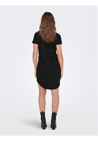 JDY Sukienka codzienna Ivy 15174793 Czarny Regular Fit. Okazja: na co dzień. Kolor: czarny. Materiał: bawełna, syntetyk. Typ sukienki: proste. Styl: casual
