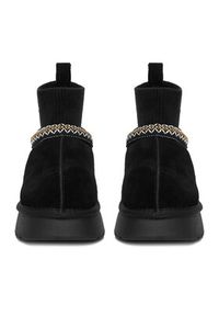 Badura Śniegowce EO-ANDREA-TS6278-01 Czarny. Kolor: czarny. Materiał: zamsz, skóra #3
