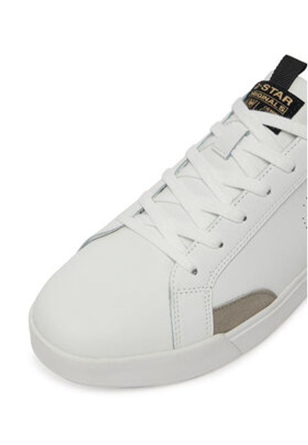 G-Star RAW - G-Star Raw Sneakersy V5-10501 Biały. Kolor: biały. Materiał: syntetyk, skóra