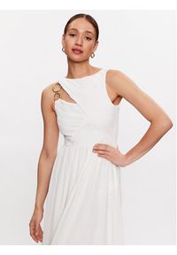 Rinascimento Sukienka wieczorowa CFC0018963002 Biały Regular Fit. Kolor: biały. Materiał: syntetyk. Styl: wizytowy #5