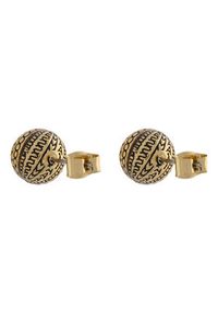 MARC JACOBS - Marc Jacobs Kolczyki The Monogram Stud 2S4JER001J53 Złoty. Materiał: metalowe. Kolor: złoty