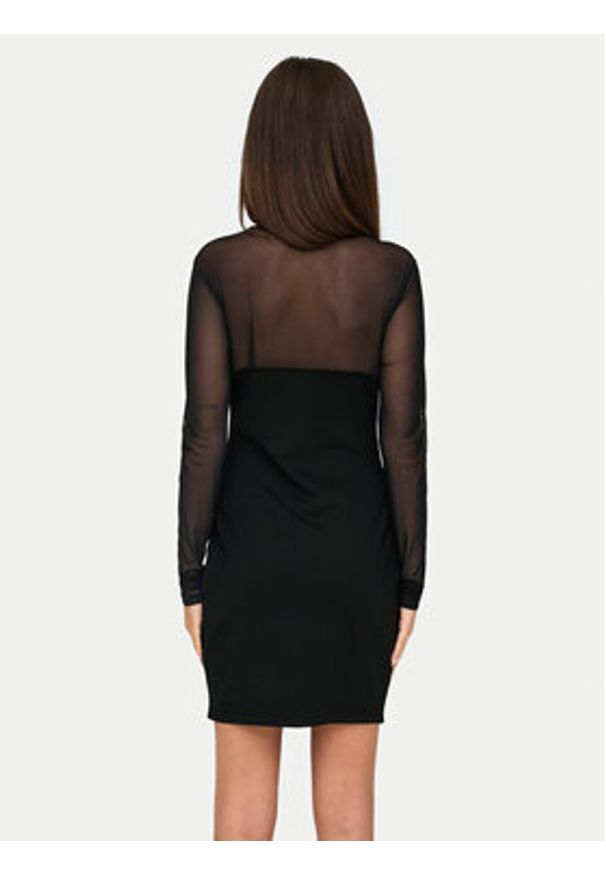 only - ONLY Sukienka koktajlowa Becki 15331783 Czarny Slim Fit. Kolor: czarny. Materiał: syntetyk. Styl: wizytowy