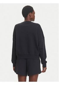 Adidas - adidas Bluza Essentials Small Logo Feelcozy JC5932 Czarny Loose Fit. Kolor: czarny. Materiał: bawełna #2