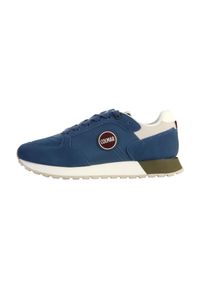 Buty treningowe męskie Colmar Travis Authentic. Zapięcie: sznurówki. Kolor: niebieski. Materiał: guma, skóra, tkanina, zamsz, materiał, syntetyk. Szerokość cholewki: normalna