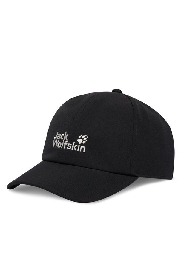 Jack Wolfskin Czapka z daszkiem Baseball Cap A65769 Czarny. Kolor: czarny. Materiał: poliester