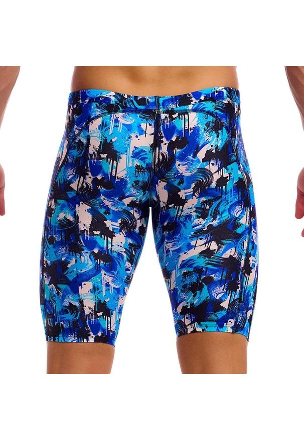 FUNKY TRUNKS - Spodenki do pływania Jammery Funky Trunks You Messer. Kolor: niebieski