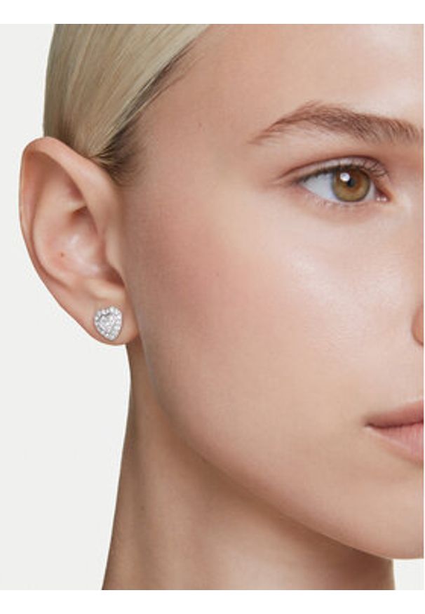 Swarovski Kolczyki 5720859 Srebrny. Materiał: metalowe. Kolor: srebrny