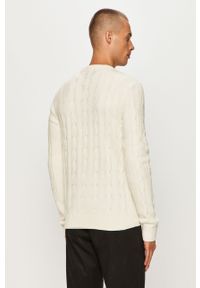 Brave Soul - Sweter. Kolor: biały. Materiał: dzianina, akryl. Wzór: gładki #3