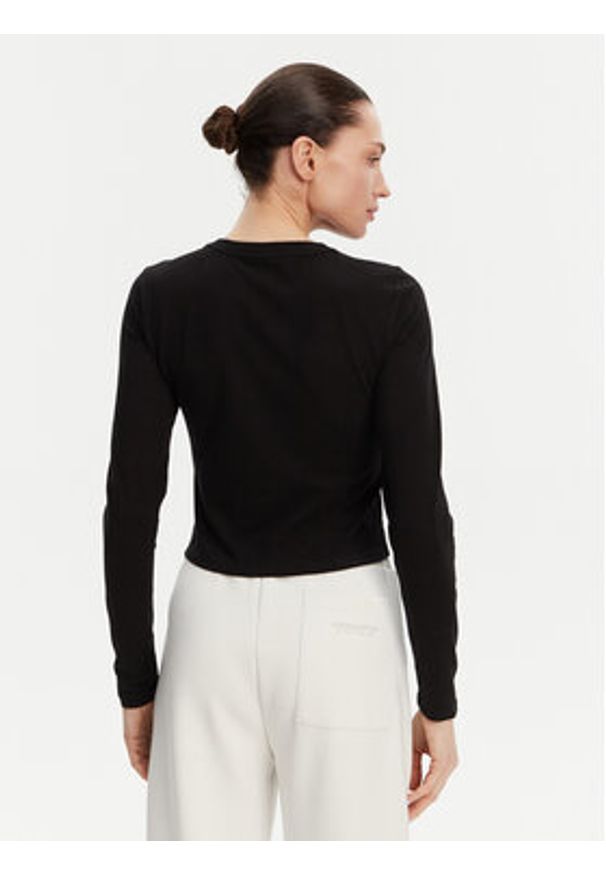 DKNY Sport Bluzka DP4T9979 Czarny Regular Fit. Kolor: czarny. Materiał: bawełna. Styl: sportowy