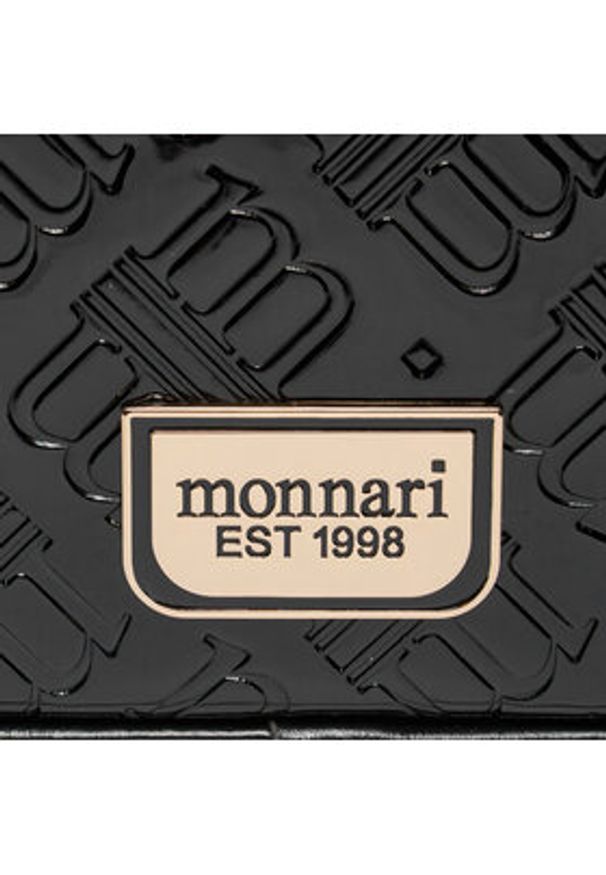 Monnari Kosmetyczka CSM0011-020 Czarny. Kolor: czarny. Materiał: skóra