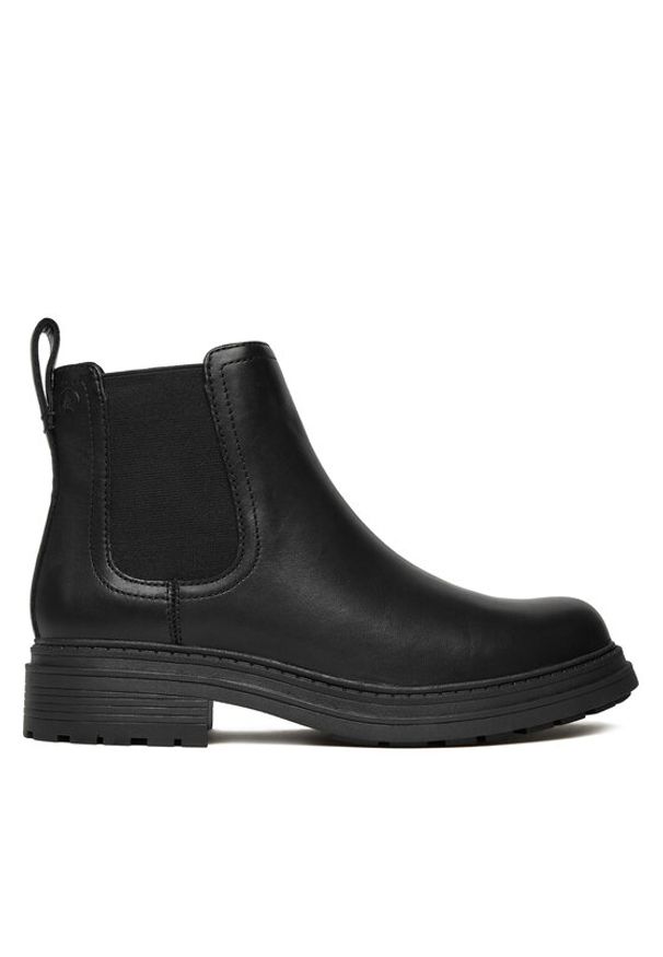 Clarks Sztyblety Orinoco3 Lane 26184624 Czarny. Kolor: czarny. Materiał: skóra
