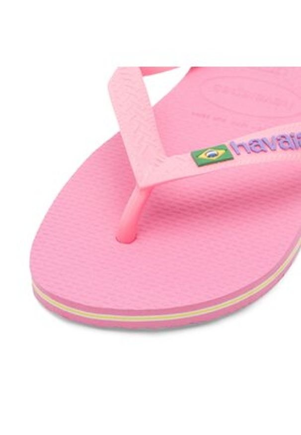 Havaianas Japonki 41108500129 Różowy. Kolor: różowy. Materiał: guma