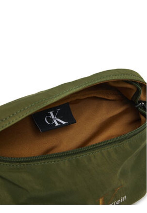 Calvin Klein Nerka Bold Waistbag LV04D3116G Khaki. Kolor: brązowy. Materiał: materiał