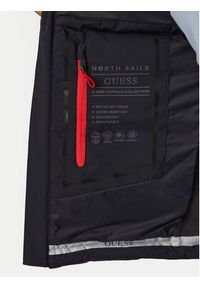 Guess Bezrękawnik M6GL38 W2167 Granatowy Regular Fit. Kolor: niebieski. Materiał: syntetyk. Długość rękawa: bez rękawów #4