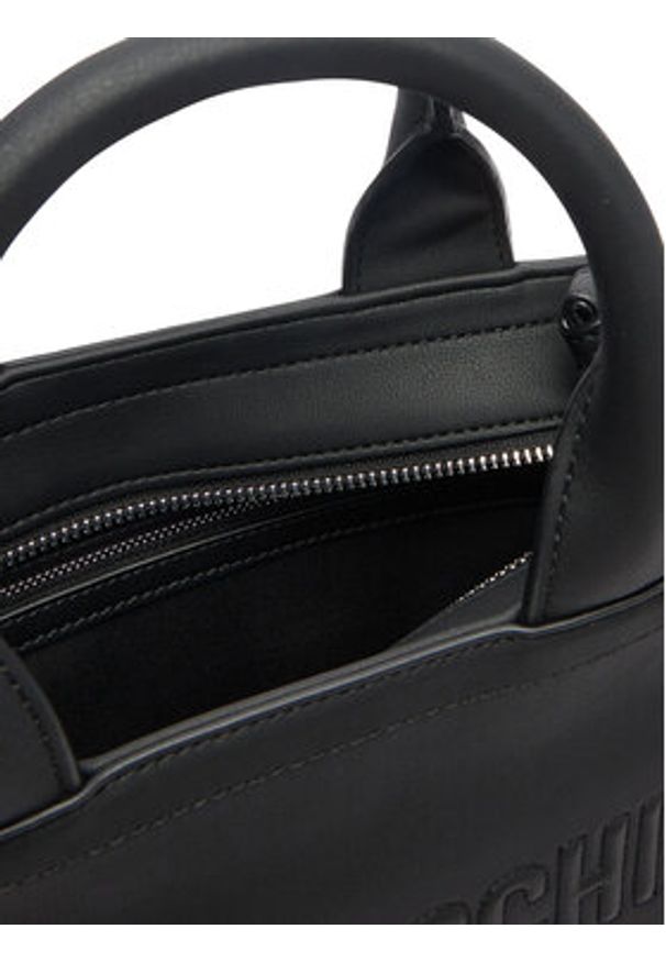 Love Moschino - LOVE MOSCHINO Torebka JC4044PP1OLE0000 Czarny. Kolor: czarny. Materiał: skórzane