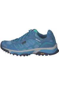 Buty trekkingowe damskie MEINDL Finale Lady GTX, z membraną Gore-Tex. Kolor: niebieski. Styl: sportowy