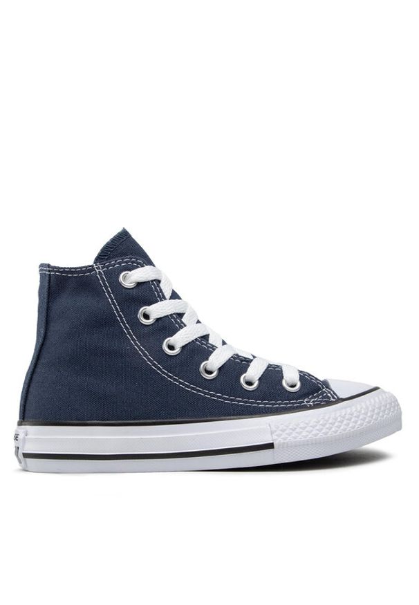 Converse Trampki Chuck Taylor All Star Hi 3J233C Granatowy. Kolor: niebieski. Materiał: materiał