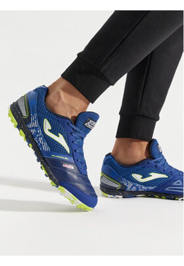 Joma Buty do piłki nożnej Mundial 2404 MUNS2404TF Niebieski. Kolor: niebieski. Materiał: materiał