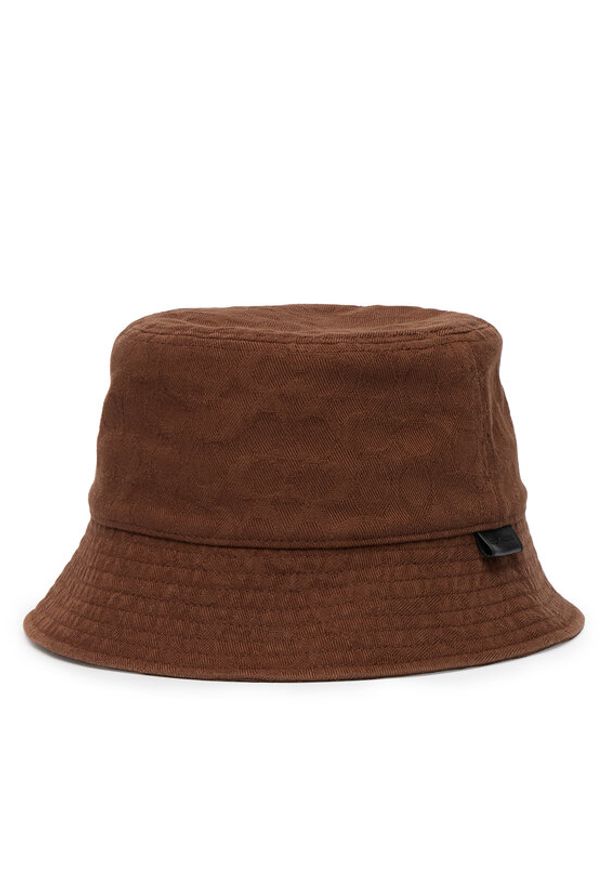 Coach Bucket 29CEG02 Brązowy ciemny. Kolor: brązowy. Materiał: bawełna