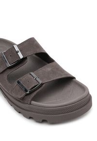 Palladium Klapki Dunelite Riviera Sde 74455-276-M Szary. Kolor: szary. Materiał: skóra, zamsz #4